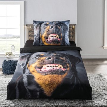 3D ágynemű Apex - Rottweiler