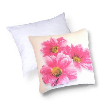 3D párnahuzat Apex - Gerbera - készlet Töltelékes párnák + Huzat