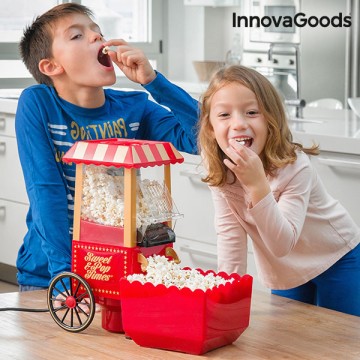 InnovaGoods 1200W Popcorn gép Piros